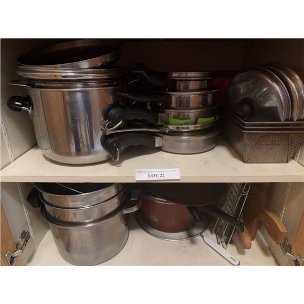 Stainless Steel and Enamel Cookware