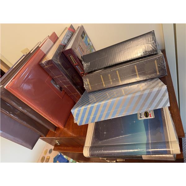 Unused Photo Albums in Shrink Wrap