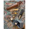Image 1 : Lot: Watches, Camp Utensils, Folding Knife
