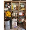 Image 1 : Large Roll of Uncut Sheet Metal With Shelf Contents