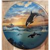 Image 5 : 5 Wildlife and Floral Collector Plates with Holders
