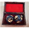 Image 9 : Decorative Butterfly Shadowbox, Carved Plate, and Lamp