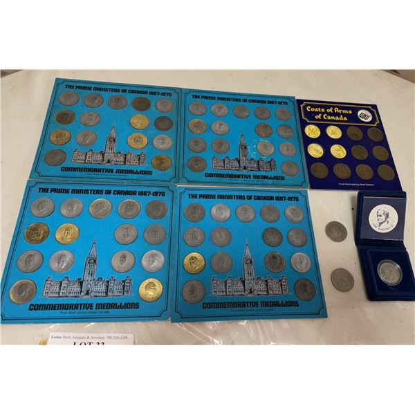 Canadian Commemorative Medals and Coins Collection