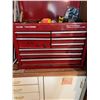Image 1 : Medium Size Sears Craftsman Toolbox With Gray, Snap-on, and Mastercraft Tools