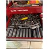 Image 2 : Medium Size Sears Craftsman Toolbox With Gray, Snap-on, and Mastercraft Tools
