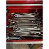 Image 3 : Medium Size Sears Craftsman Toolbox With Gray, Snap-on, and Mastercraft Tools