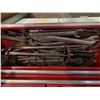 Image 7 : Medium Size Sears Craftsman Toolbox With Gray, Snap-on, and Mastercraft Tools