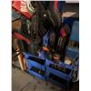 Image 5 : Hardware Storage Bins With Miscellaneous Fasteners and Clamps