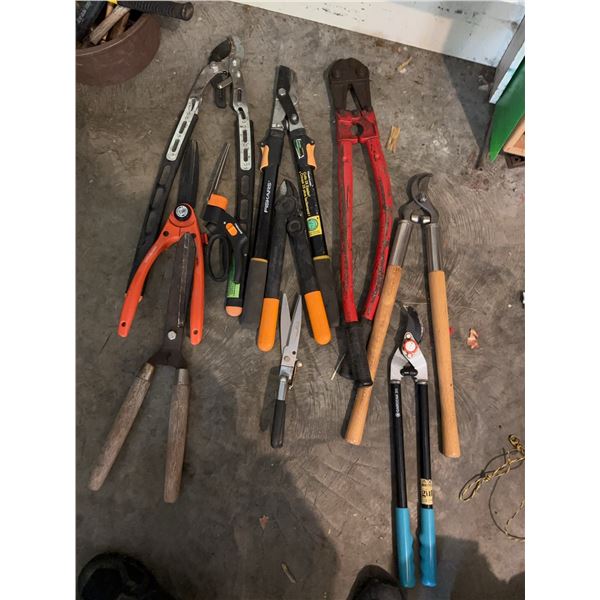Garden Hand Tools and Loppers