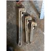 Image 1 : 4 RIDGID Heavy Duty Aluminum Pipe Wrenches