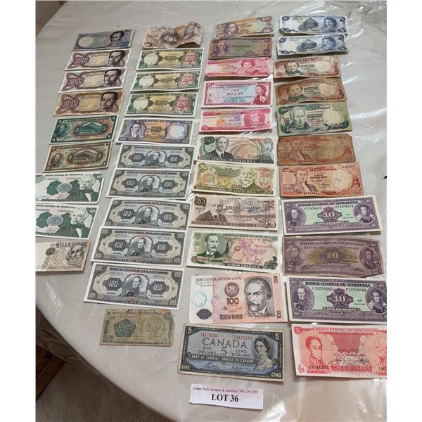 World Paper Money Collection, Mixed Countries