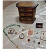 Image 1 : Jewelry, Ephemera, and Pocket Watch Lot