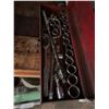 Image 2 : Steel Socket Wrench Set in Red Metal Box