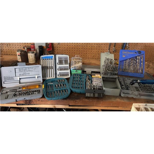 Drill Bit and Screwdriver Bit Sets