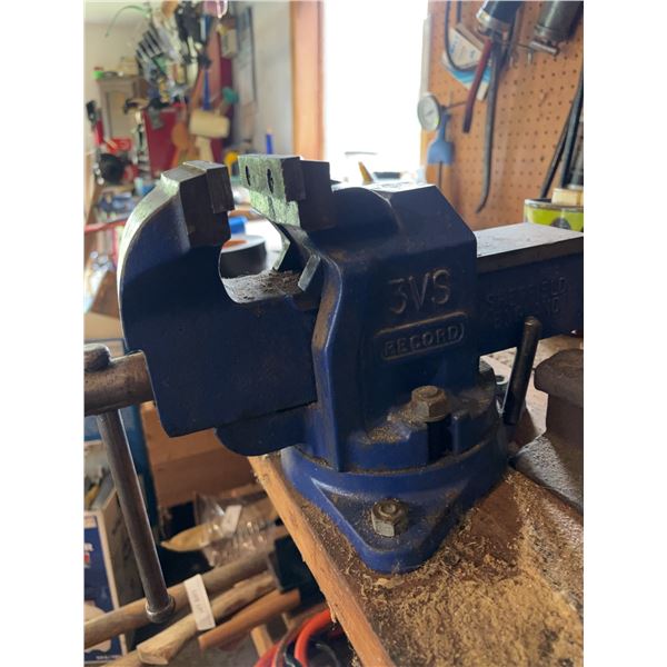 Record 3VS Bench Vise Sheffield England
