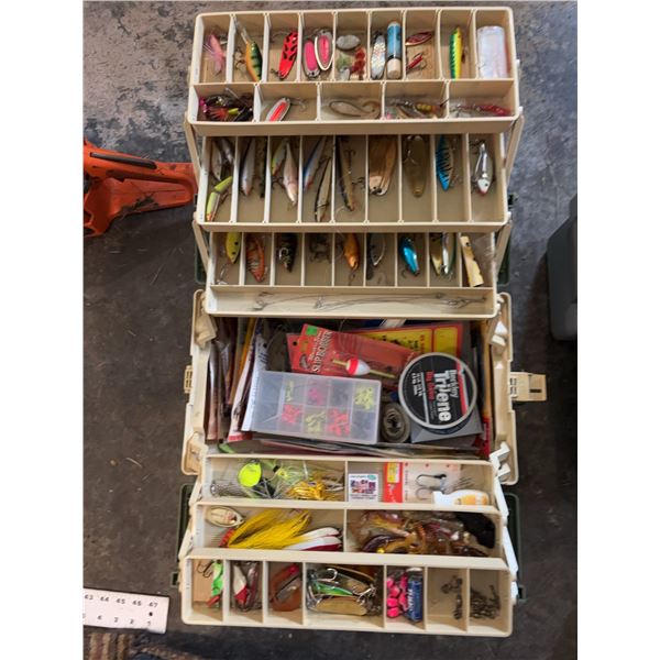 Fully Loaded Fishing Tacklebox for Pike, Walleye, Perch, White Fish