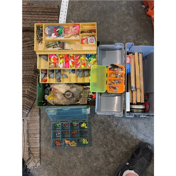 Extensive Ice Fishing Tackle and Accessory Lot