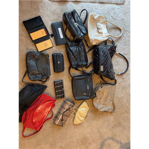 Handbags Purse Wallet and Organizer Lot