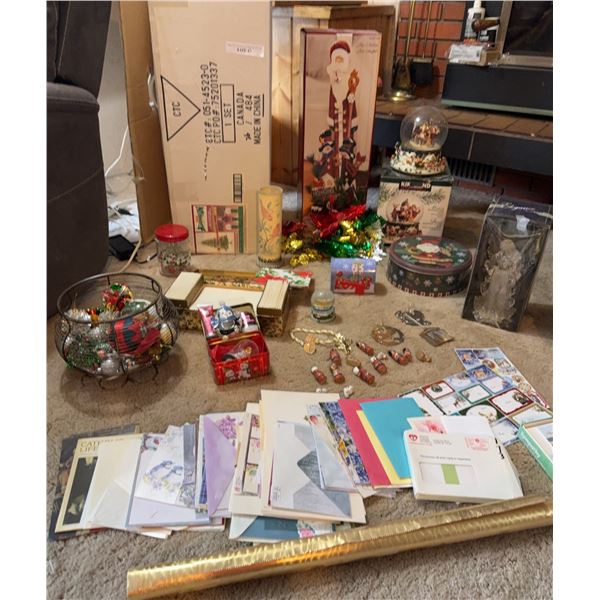 Large Assorted Christmas Decoration Lot