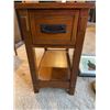 Image 2 : Mission Style Oak Table, Oil Painting, Bottle, Plaque