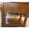 Image 4 : Mission Style Oak Table, Oil Painting, Bottle, Plaque
