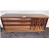 Image 1 : Mid-Century Cedar-Lined Chest With Cabinet