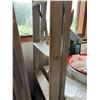 Image 3 : Reynolds Aluminum and Vintage Wooden 26 Foot Ladders
