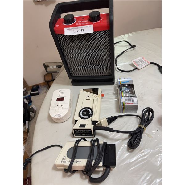 Household Appliances and Safety Lot Assortment