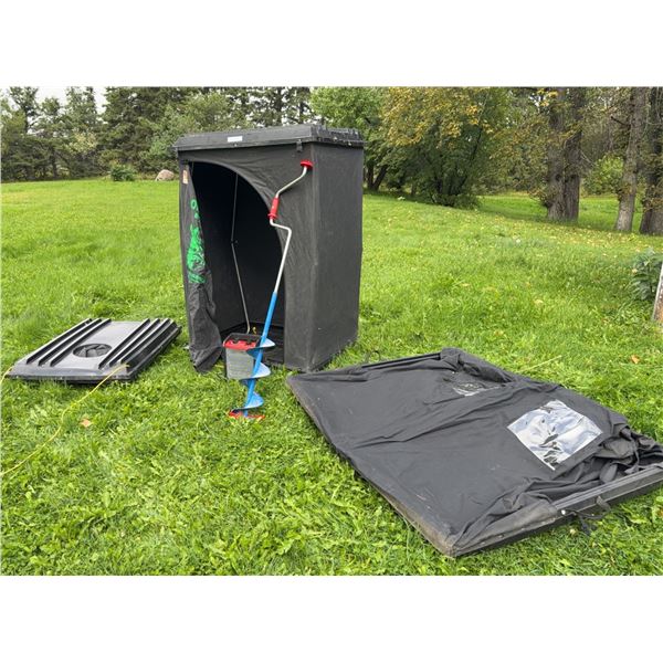 Norseman Ice Fishing Shelter with Gear