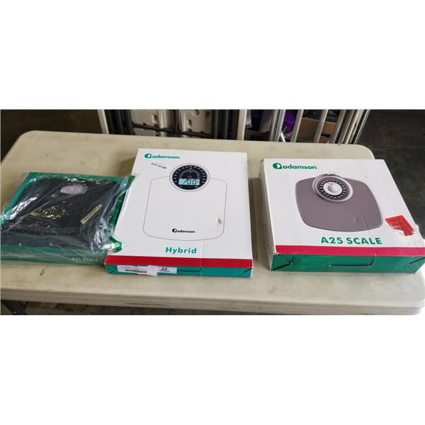 ADAMSON A21 SCALE AND ADAMSON HYBRID SCALE AND ADAMSON A25W SCALE