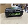 Image 2 : ROHS 40V RECHARGABLE LITHIUM ION BATTERY