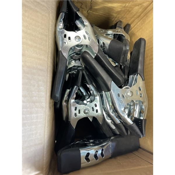 LOT OF 24 HEAVY DUTY 6" SPRING CLAMPS