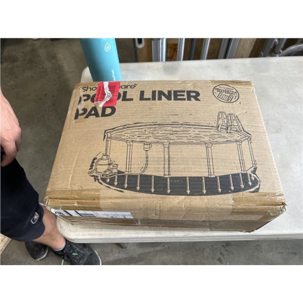 SHOP SQUARE POOL LINER PAD 12'