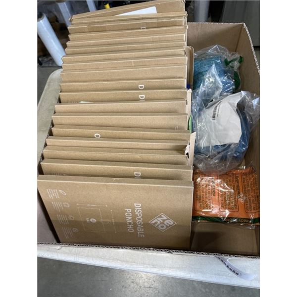 APPROX 18 ZENO DISPOSABLE PONCHO KITS