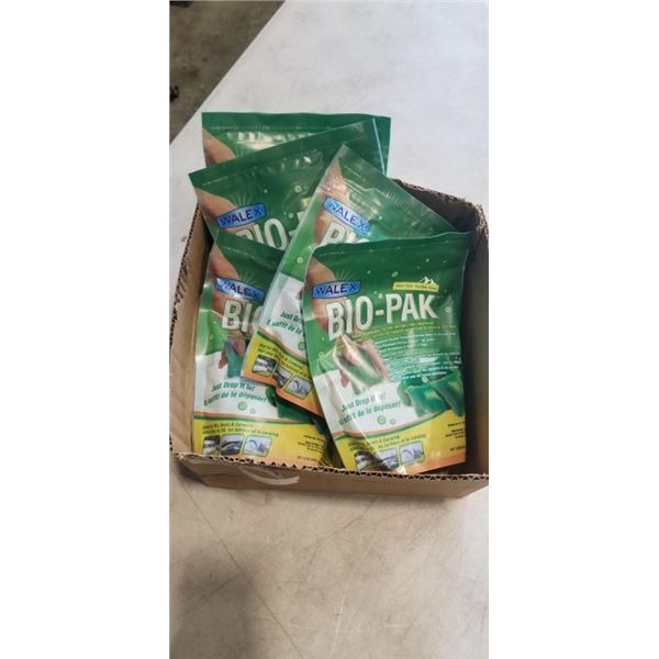 5 PACKS WALEX BIO-PAK NATURAL ENZYME HOLDING TANK TREATMENT