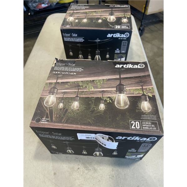 2 BOXES ARTIKA LED STRING LIGHTS