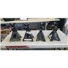 Image 1 : 4 PRO POINT SMALL JACK STANDS