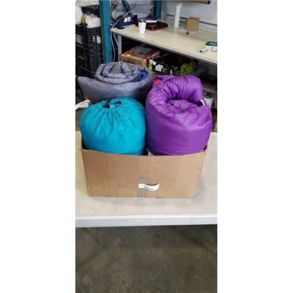 FOUR  SLEEPING BAGS