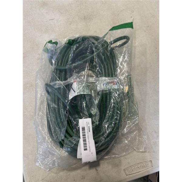 APPROX 50 FOOT HEAVY DUTY LIGHTED GREEN EXTENSION CORD. 14AWG/3C