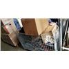 Image 1 : PALLET OF ASSORTED GOODS, CONTENTS OF REPOSESSSED VEHICLES, BIN NOT INCLUDED