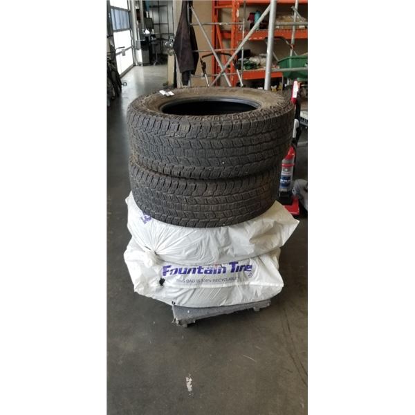 SET OF 4 GOODYEAR WRANGLERT TERRITORY AT M+S 265/65/R18 TIRES