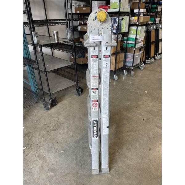 STANLEY 8 FOOT ADJUSTABLE A FRAME LADDER