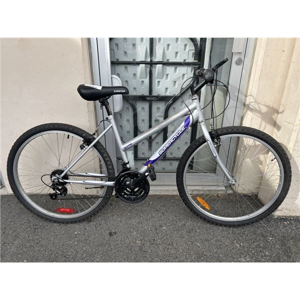 SILVER SUPERCYCLE BIKE