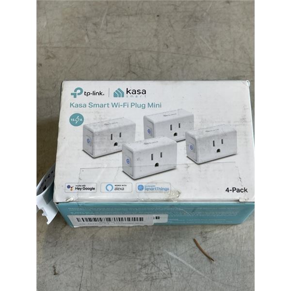 TP LINK KASA SMART WI-FI PLUG MINI 4 PACK