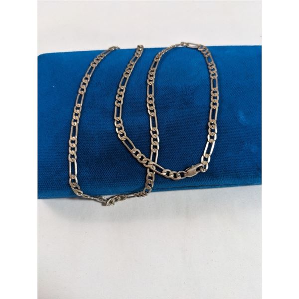 VINTAGE 925 STERLING SILVER CHAIN NECKLACE