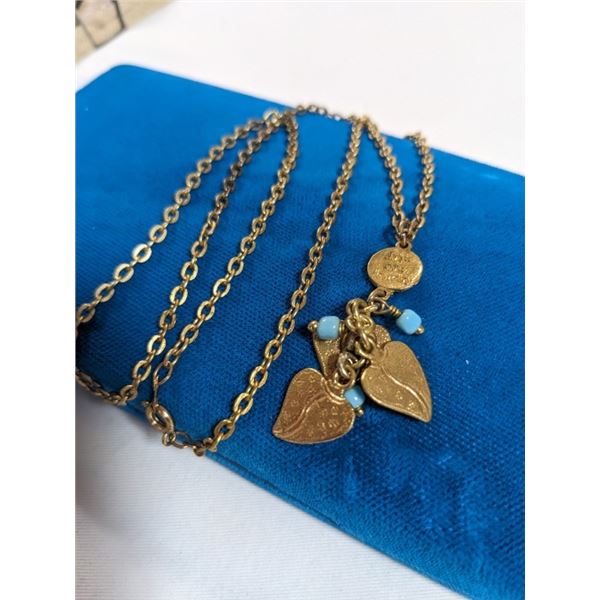 VINTAGE JUJU ART PENDANT W/ CHAIN NECKLACE