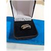 Image 1 : SILVER W/ CZ STONES SNAKE DESIGN RING