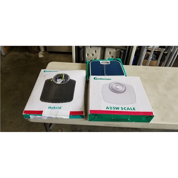 ADAMSON A21 SCALE AND ADAMSON HYBRID SCALE AND ADAMSON A25W SCALE