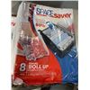 Image 1 : 15 NEW PACKS OF 8 SPACE SAVER TRAVEL ROLL UP STORAGE BAGS