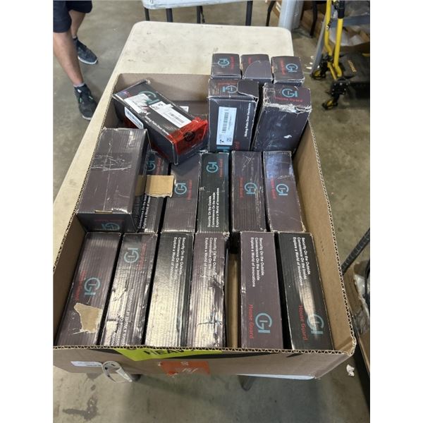 APPROX 20 HOUSE GUARD SLIDING PATIO DOOR HARDWARE KITS